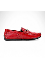 Mauri Sprinter 3517/5 Ostrich Horsebit Slip-On Driver (MA5662)
