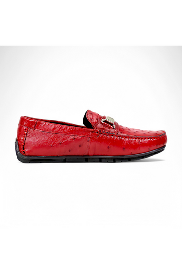 Mauri Sprinter 3517/5 Ostrich Horsebit Slip-On Driver (MA5662)