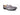 Carrucci Shoes Burnished Signature Buckle Loafer in Gray