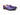 Carrucci Shoes Burnished Signature Buckle Loafer in Purple