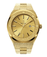 Paul Rich US Frosted Midas Touch Gold Quartz Watch