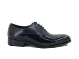 Carrucci Shoes Mixed Media Patent Leather Oxford