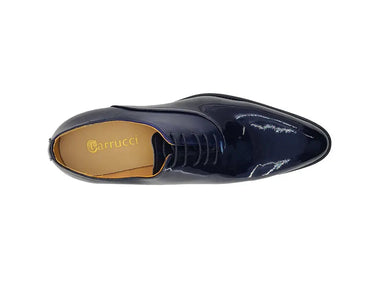 Carrucci Shoes Mixed Media Patent Leather Oxford