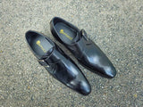 Carrucci Shoes Monk Strap Buckle Leather Dress Shoes