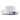 Montique Collins Pinch Front Color Bottom Straw Fedora in White / Black