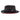 Montique Patterson Red Bottom Pinch Front Straw Fedora in Black / Red #color_ Black / Red