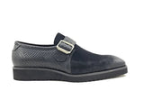 Carrucci Shoes Multi Media Buckle Monkstrap Shoe