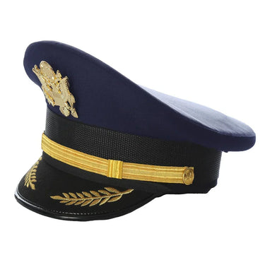 Ferrecci Wool Cadet Cap in Navy