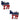 Stainless Steel Democratic Donkey Cufflinks