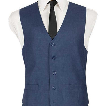 Vinci Blue Regular Fit Vest - OV-900