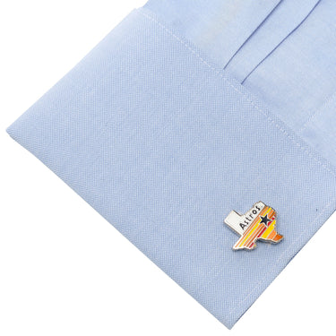 MLB Houston Astros Tequila Sunrise Cufflinks