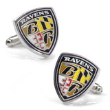 NFL Baltimore Ravens Shield Cufflinks