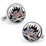 MLB New York Mets Baseball Cufflinks