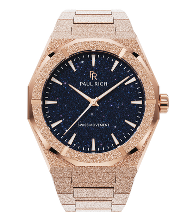 Paul Rich US Frosted Star Dust II Rose Gold Watch