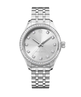 Paul Rich US Crystelle Silver Quartz Watch