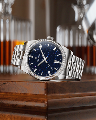 Paul Rich US Legacy Silver Blue Aventurine Watch
