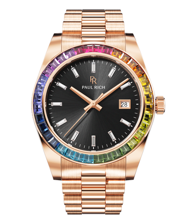 Paul Rich US Rainbow Legacy Rose Gold Watch