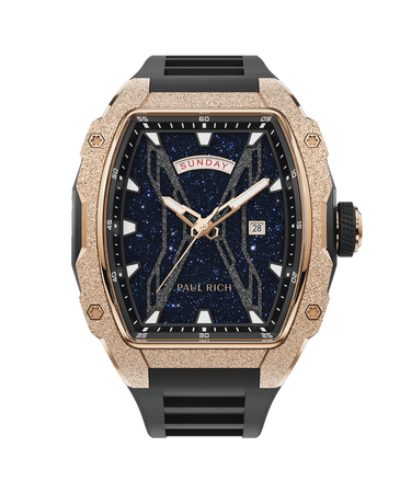 Paul Rich US Astro Eclipse Gold Day-Date Watch
