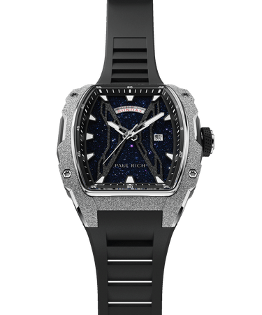 Paul Rich US Astro Day Date Abyss Silver Watch