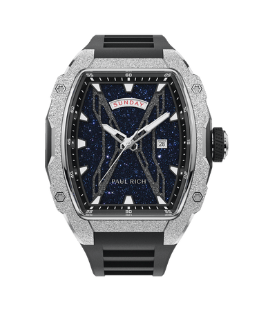 Paul Rich US Astro Day Date Abyss Silver Watch