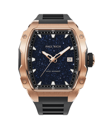 Paul Rich US Astro Classic Eclipse Gold Watch