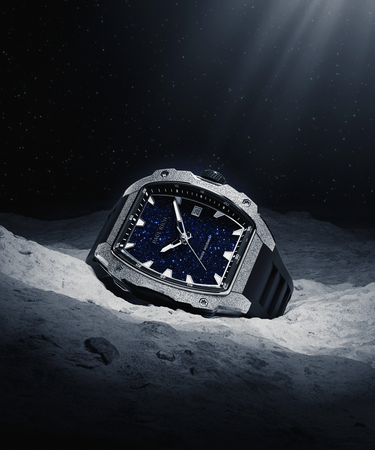 Paul Rich US Astro Abyss Silver Steel Watch