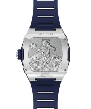 Paul Rich US Astro Meteora Lunar Silver Watch