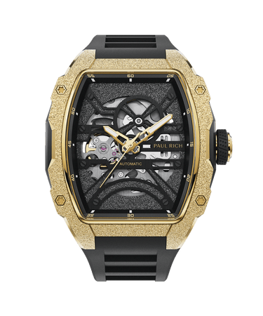 Paul Rich US Astro Skeleton Mason Gold Watch