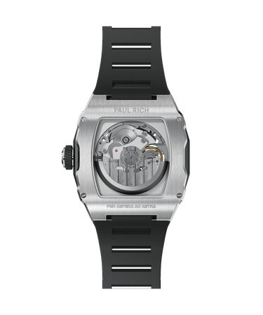 Paul Rich US Astro Skeleton Abyss Silver Watch