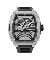 Paul Rich US Astro Skeleton Abyss Silver Watch