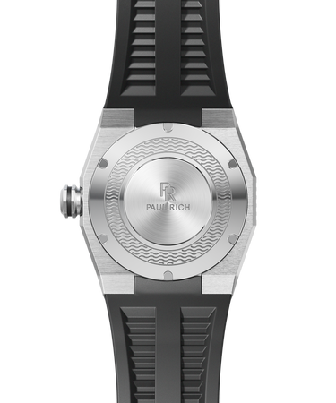 Paul Rich US Aquacarbon Pro Midnight Silver Watch