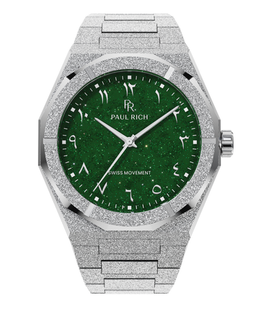 Paul Rich US Frosted Star Dust II Emerald Watch