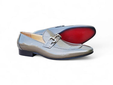 Carrucci Shoes Patent Leather Horse Bit Loafer