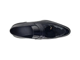 Carrucci Shoes Patent Leather Tuxedo Penny Loafer