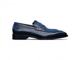 Carrucci Shoes Patina Finished Penny Loafer