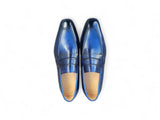 Carrucci Shoes Patina Finished Penny Loafer