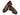 Paul Parkman Croco-Embossed Calfskin Penny Loafers in Brown