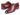 Paul Parkman Men's Burnished Wingtip Oxfords in Bordeaux