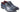 Paul Parkman Men's Burnished Wingtip Oxfords in Navy