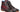 Paul Parkman Men's Croco-Embossed Leather Boots in Bordeaux