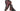Paul Parkman Men's Croco-Embossed Leather Boots in Bordeaux
