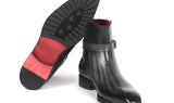 Paul Parkman Men's Jodhpur Boots in Gray Patina