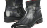 Paul Parkman Men's Jodhpur Boots in Gray Patina