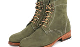 Paul Parkman Men's Nubuck Leather Boots in Green