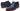 Paul Parkman Men's Triple Leather Sole Wingtip Oxfords in Navy