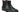 Paul Parkman Men's Woven Leather Chelsea Boots in Black