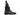 Paul Parkman Men's Woven Leather Chelsea Boots in Black