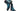 Paul Parkman Side Zipper Boots Goodyear Welted in Blue Burnished