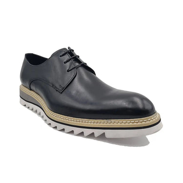 Carrucci Shoes Plain Toe Blucher Oxford