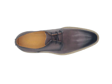 Carrucci Shoes Plain Toe Blucher Oxford